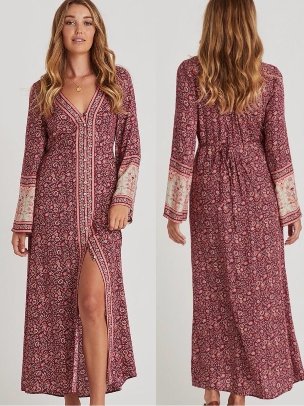 Arnhem Fleetwood Midi Dress Duster size 6 US 10 AU